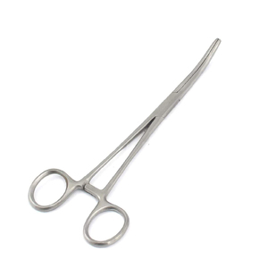Pince hémostatique manuelle Pean chirurgicale 6 1/4 pouces, courbée, en acier inoxydable, prix de gros personnalisé, prix abordable, OEM - Product Image 4