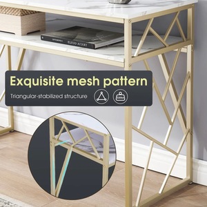 Mesa Consola Contemporánea de Acero con Base de Patas Elegantes para la Decoración de la Entrada, Pasillo o Vestíbulo de una Casa Moderna - Product Image 6