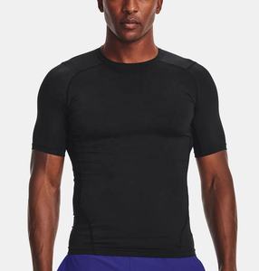 GYM Tshirt Long Sleeve Compression <b>Turtle</b> Mock <b>Neck</b> Workout T Shirts Custom Print Logo Size T-shirt Compression Shirt - Product Image 1