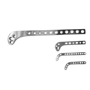 Placa Supracondilar Femoral de Acero Inoxidable con Bloqueo Izquierda o Derecha de 2.0mm, 9 o 14 Orificios, Longitud 49mm/70mm, Implantes Veterinarios - Product Image 3