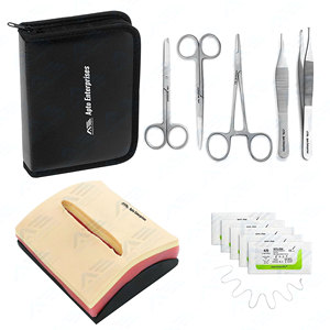 Medical Training Wholesale Basic Surgical <b>Suture</b> <b>Kit</b> Unique Style Complete Surgical <b>Suture</b> Practice <b>Kit</b> Medic Instrument - Product Image 1