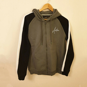 Sweat à capuche en molleton épais 100 % coton de haute qualité, personnalisable, coupe oversize - Product Image 2