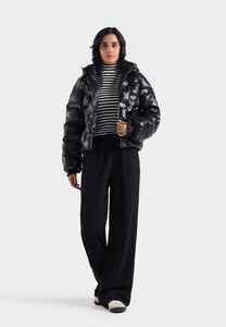 Chaqueta acolchada ligera de invierno para hombres y mujeres, Abrigo acolchado con cremallera y relleno de algodón transpirable, prendas de vestir de lona - Product Image 6