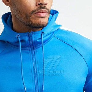Conjunto de Sudadera con Capucha y Pantalones Cortos Ligeros de Dos Piezas, Color Sólido, 2026, para Hombre, Venta Caliente - Product Image 5