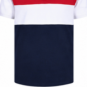 เสื้อกอล์ฟแขนสั้นผ้าฝ้ายผสมใยไผ่ ระบายอากาศได้ดี ลายพิมพ์ปักโลโก้ตามสั่ง สวมใส่สบาย - Product Image 3