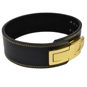 Cinturón de Cuero de Diseño Personalizado para Levantamiento de Pesas, Soporte Lumbar, Nuevo Cinturón de Cuero Resistente para Entrenamiento de Fuerza - Product Image 1