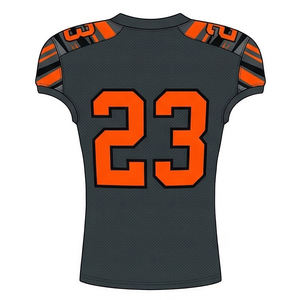 Uniforme de Fútbol Americano Sublimado Personalizado por el Fabricante, Jersey Profesional para el Día del Partido, Conjunto Completo para Adultos, Pantalones Cortos, Nombre del Equipo Personalizado - Product Image 2