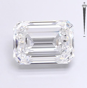 Diamante Cultivado en Laboratorio con Certificación IGI, Corte Esmeralda de 5.01 CT, Color D, Claridad VVS1, CVD LG 767602411 ROYAL GEMS para Joyería - Product Image 1