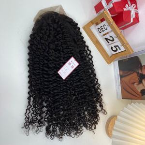 Les perruques brutes humaines de fermeture de dentelle lâchent des perruques de cheveux bruts vietnamiens bouclés de couleur naturelle remy hair - Product Image 6