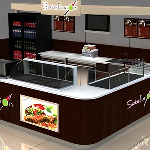 Centro commerciale Sushi Bar Contatore Design Moderno di Sushi In Legno Chiosco Personalizzato Cibo Chiosco - Product Image 4