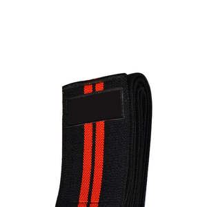 Rodilleras de compresión de algodón y poliéster para levantamiento de pesas, soporte de alta resistencia, cómodas y elásticas. - Product Image 4