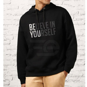 Sweats à capuche urbains modernes pour hommes, sweats oversize streetwear décontractés à coupe ample, pull-over tendance avec design graphique, sweats à capuche mode urbaine - Product Image 4