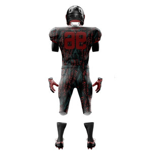 Ensemble de maillots uniformes personnalisés pour équipe, vêtements de sport entièrement sublimés, respirants, pour le football américain - Product Image 6