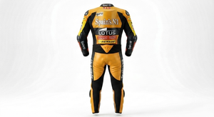 Traje de Carreras Jorge Lorenzo MotoCP Premium de Una Pieza Completo para Pista con Protectores Deslizantes OEM CE - Product Image 2