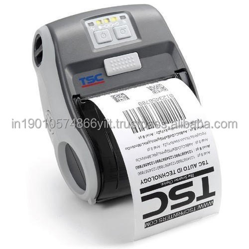 TSC Mobile Printers Support Android IOS Receipt Barcode Handheld Thermal BT 4-inch Direct Thermal USB Dot-matrix Black and White