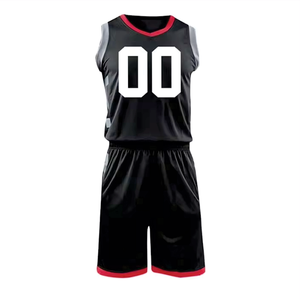 Maillots de basketball en polyester imprimés 180 GSM, respirants, antibactériens, à séchage rapide, uniformes d'équipe, vêtements de sport personnalisés en gros - Product Image 1