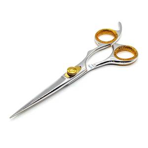 Ciseaux de coiffure professionnels en acier inoxydable, lame tranchante, manche long, pour droitiers, ciseaux de coupe de cheveux - Product Image 2