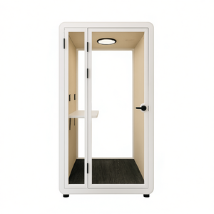 Cabina Telefónica Acústica para Oficina Solo Plus HIPOD, Cabinas de Reuniones Modernas para Oficina con Excelente Aislamiento Acústico - Product Image 2