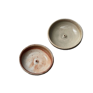 Customized Handmade Natural Ceramic <b>Incense</b> <b>Stick</b> <b>Holder</b> Home Festive Temple Aromatherapy Use Premium Quality Rounded <b>Incense</b> - Product Image 1