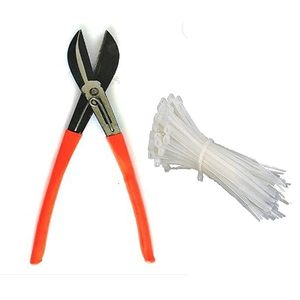 Malla Protectora para Árboles de HDPE, Malla Anti-Pájaros, Malla de Jardinería de PVC, 1.2 m de Altura x 1.5 m de Longitud, Blanca, 1 Cortador, 50 Etiquetas de PVC, Cierres de Amarre, 4x5 pies - Product Image 6