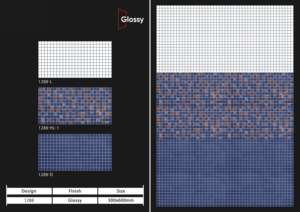 Azulejos de Pared de Cerámica Elegantes y Brillantes de 30x60 cm (12x24 Pulgadas), Acabado Decorativo para Paredes Interiores, para Baños y Cocinas de Lujo - Product Image 5