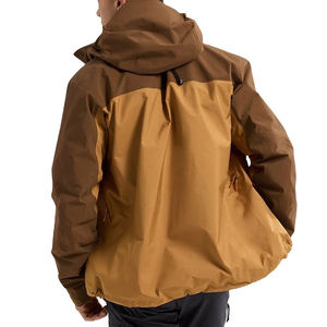 Chaqueta Softshell Personalizada para Hombre 2026, Cortavientos, Impermeable, Ecológica, con Cuello Alto y Capucha, para Invierno y Trabajo - Product Image 2