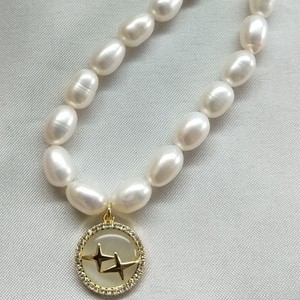 Collier en perles d'eau douce naturelles de 3 à 4 mm, or 18 carats, argent 925, Aurora, rond, sans défaut, collier de plafond en perles - Product Image 4
