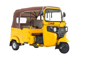 รถสามล้อบาจาจ RE 4S แบบเปิดประทุน เครื่องยนต์ 4 จังหวะ ระยะทางวิ่งสูง สำหรับขนส่งผู้โดยสาร ขายส่ง - Product Image 2