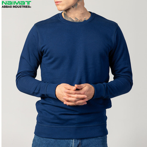 Sweat-shirt décontracté à épaules tombantes, couleur pastel, col rond, pour homme, vêtements de sport quotidiens pour l'extérieur, tissu épais et doux, couche supérieure - Product Image 4