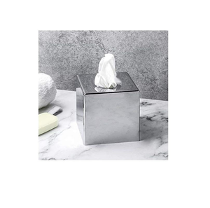 Boîte à mouchoirs créative en acier inoxydable, pour restaurant et usage artisanal, porte-serviettes pour l'artisanat indien - Product Image 1