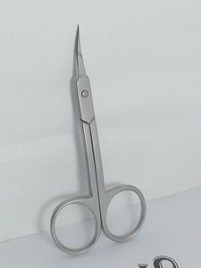 Tijeras para Cutículas de Acero Inoxidable Alemán, para Manicura y Pedicura, con Hojas Curvas Afiladas, Tijeras de Belleza para Cutículas - Product Image 3