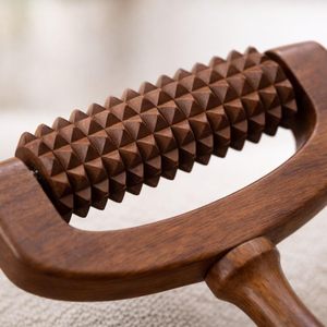 Rodillo de masaje de madera |   Masajeador Corporal de Madera Natural |   Rodillo Anticelulítico y Relajante Muscular - Product Image 5