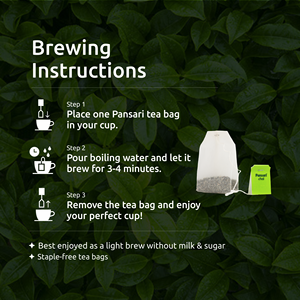 Té Verde Clásico 100 Sobres (1.5g Cada Uno) Hidratación Saludable - Product Image 4