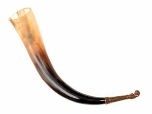 Authentic Luxury Polished Buffalo Horn Viking Mug Stand Animal Design Portable Medieval <b>Beer</b> Tankard Wedding Home Hotel India - Product Image 6