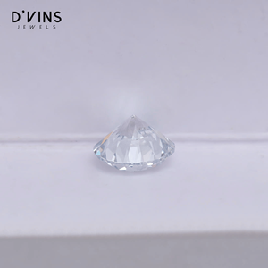 D'vins Jewels - Diamante Cultivado en Laboratorio, Corte Brillante Redondo, 1 Quilate, E VVS2, Excelente Corte, Surat, para Joyería, Modelo DJ 456 - Product Image 4