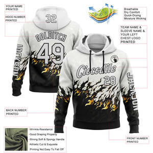 Custom Stitched All Over Sublimation Print Trendy Design Hot <b>Sale</b> 2026 Casual Temperament Long-Sleeved Pullover Hoodie - Product Image 4