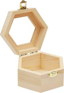 Wooden Jewelry <b>Box</b> Bulk <b>Treasure</b> Wood <b>Box</b> Wedding Wooden Ring <b>Box</b> With Epoxy Resin Ring Holder - Product Image 2