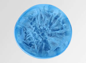 <b>Epoxy</b> Resin Decorative Bowl Handcrafted Artisan Statement Centerpiece & Serving Bowl for Dining <b>Table</b>, <b>Coffee</b> <b>Table</b>, Fruit - Product Image 3