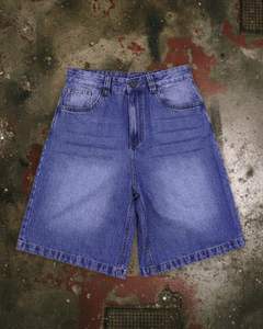 Shorts en jean pour homme, coupe décontractée, adaptés aux voyages et aux activités quotidiennes - Product Image 5