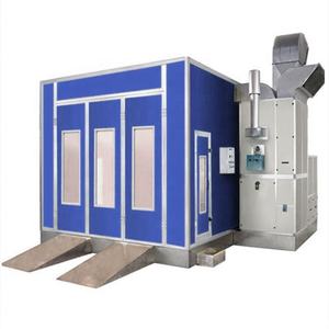 Cabina de pintura automotriz de tamaño personalizado con sistema de calefacción infrarroja de aprobación CE - Product Image 1