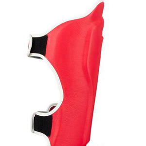 Protège-tibias de boxe MMA professionnel en coton/polyester personnalisé, acceptant le logo et le design OEM - Product Image 4