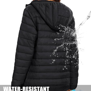 Chaquetas Acolchadas Personalizadas de Invierno para Mujer, Diseño de Primera Calidad, Nueva Moda, Cuello con Capucha, Transpirables, de Lona, Cálidas - Product Image 3