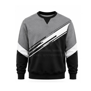 เสื้อสเวตเชิ้ตผู้ชาย แขนยาว คอกลม สวมใส่สบาย อุ่นสบาย สไตล์สตรีท รับออกแบบตามสั่ง ขายส่งจากโรงงานโดยตรง - Product Image 2
