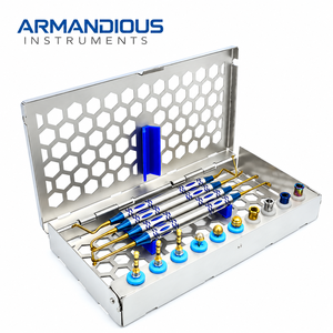 Kit Avanzado de Levantamiento de Seno Dask Dentium: Kit Manual de Acero para Implantes Dentales, Juego de Brocas y Tapones para Cirugía de Seno Maxilar - Product Image 2