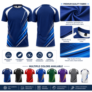 เสื้อยืดแขนราแกลนแบบกำหนดเอง OEM พร้อมชื่อผู้เล่น เสื้อเจอร์ซีย์ฝึกซ้อมแห้งเร็ว เสื้อยืดออกกำลังกายประสิทธิภาพสูง ผู้ผลิตฉลากส่วนตัว - Product Image 3
