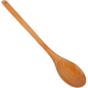 Cuchara de Madera Sólida Resistente al Calor, Utensilio de Cocina Sostenible, Ecológico, para Cocinar, Remover y Mezclar - Product Image 2