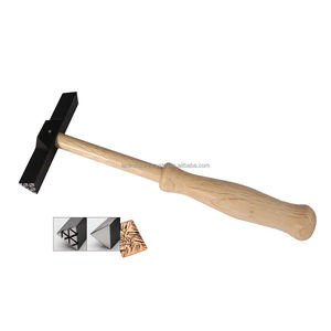 Wubbers Artisans Mark Square Texture Hammer for Jewelry Metalworking and Craft <b>Tools</b> - Product Image 5