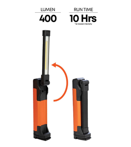 Lámpara de Trabajo Plegable con Control de Intensidad para Aplicaciones Aeroespaciales - Product Image 1