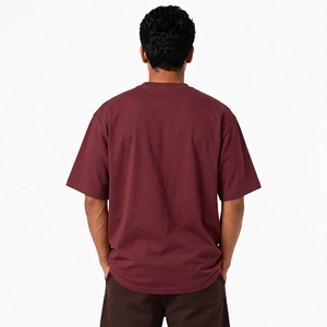 T-shirt pour homme de qualité supérieure, nouveau modèle, tissu tissé en polyester/coton écologique, imprimé tie-dye, design vierge, personnalisable - Product Image 3