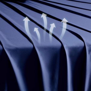 Drap de lit en bambou 300TC écologique, uni, doux, rafraîchissant et respirant pour chambre moderne, maison, hôtel, complexe hôtelier - Product Image 3